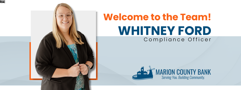 Welcome to the Team, Whitney Ford!