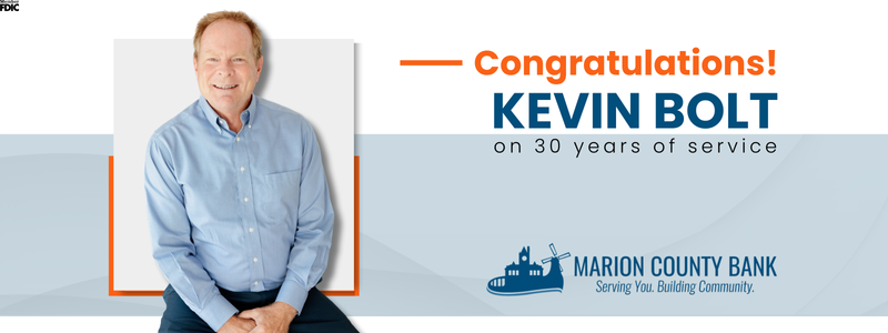 Congratulations Kevin Bolt!