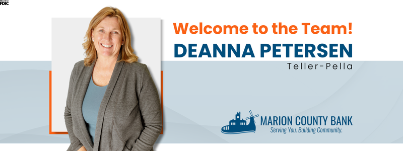 Welcome to the Team, Deanna Petersen!