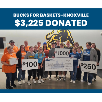 Knoxville Students Score Big at Marion County Bank’s Bucks for Baskets