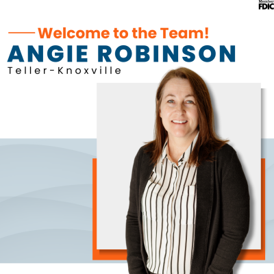 Welcome to the Team, Angie Robinson