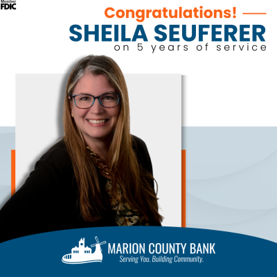 Congratulations Sheila Seuferer!