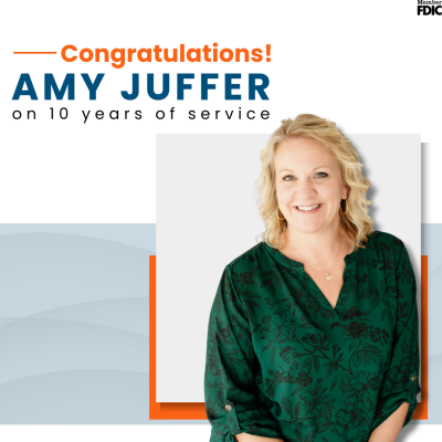 Congratulations Amy Juffer!