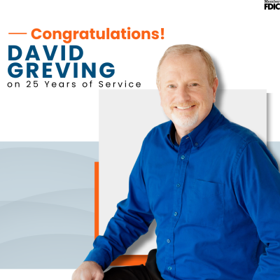 Celebrating 25 Years of Service: David Greving!